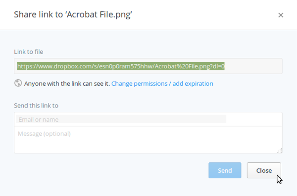 Sharelink to 'Acrobat File.pdf'